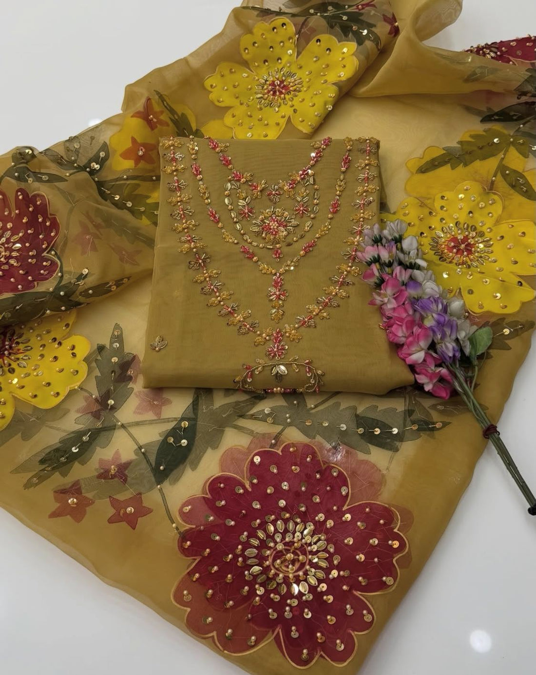 Luxury Festive Collection: The Organza Statement