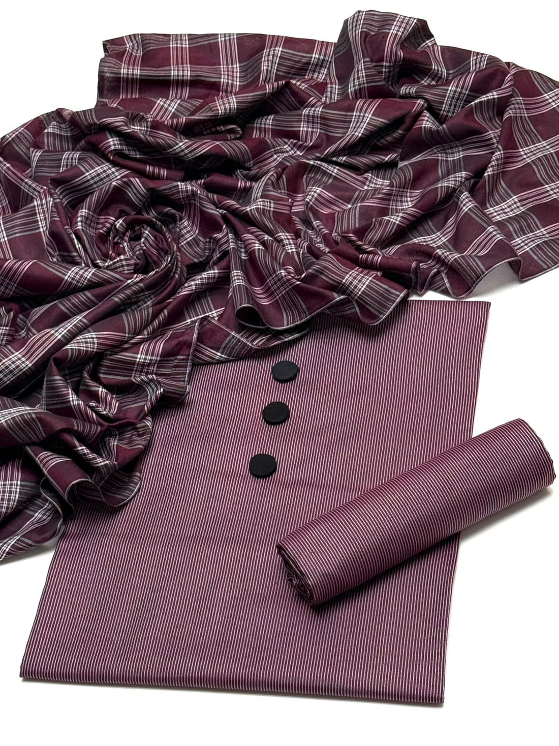 Summer Multani Khaadi Lawn 3PC Suit – Jacquard Border Dupatta